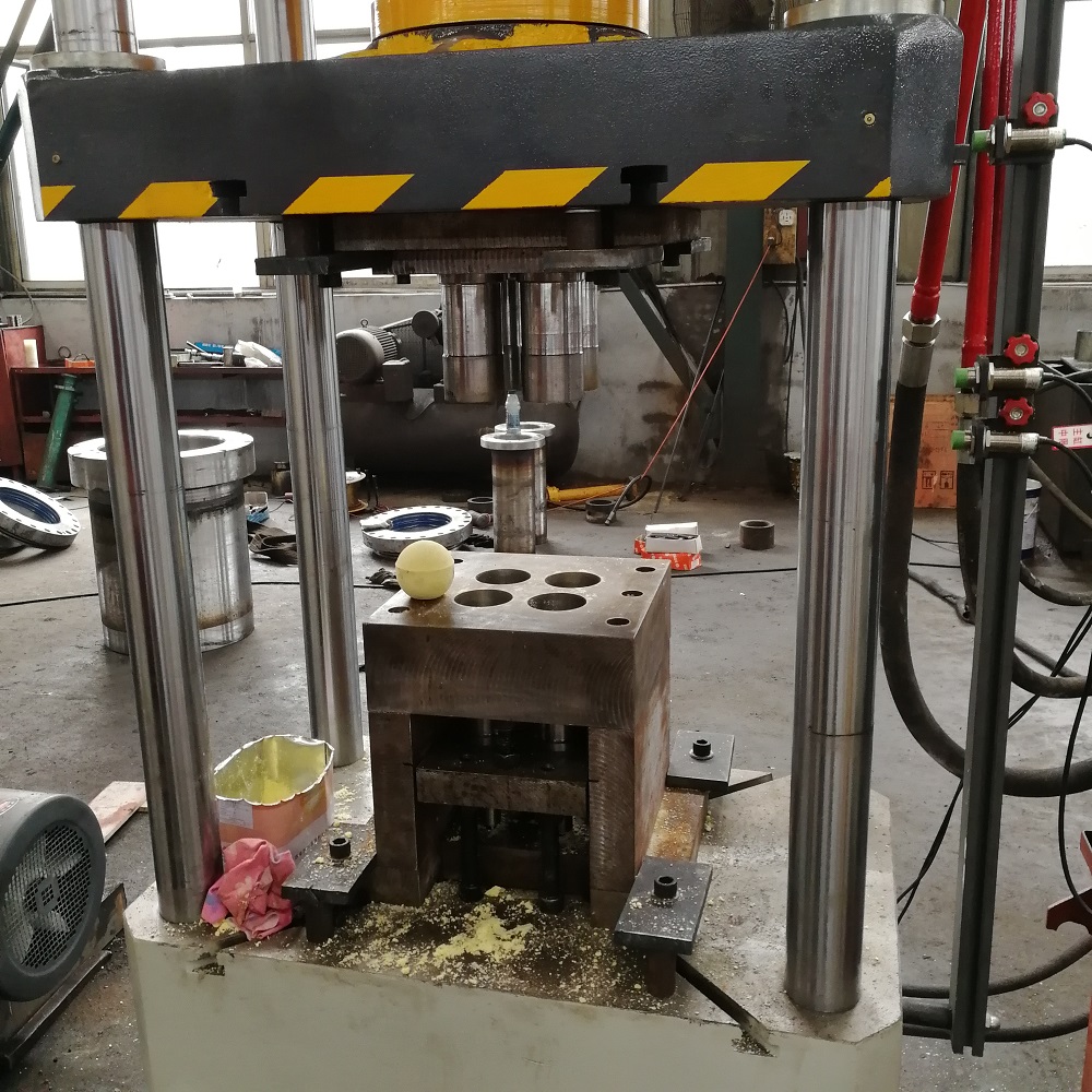100噸壓爆炸鹽液壓機 100T粉末成型油壓機