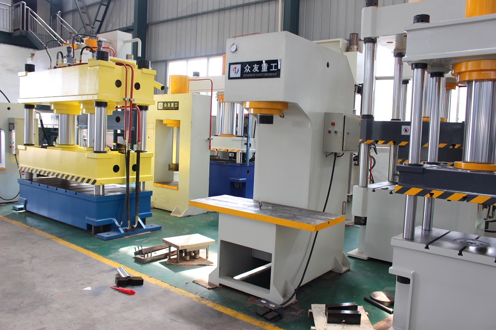100噸大臺(tái)面單臂液壓機(jī) 100T單柱油壓機(jī)
